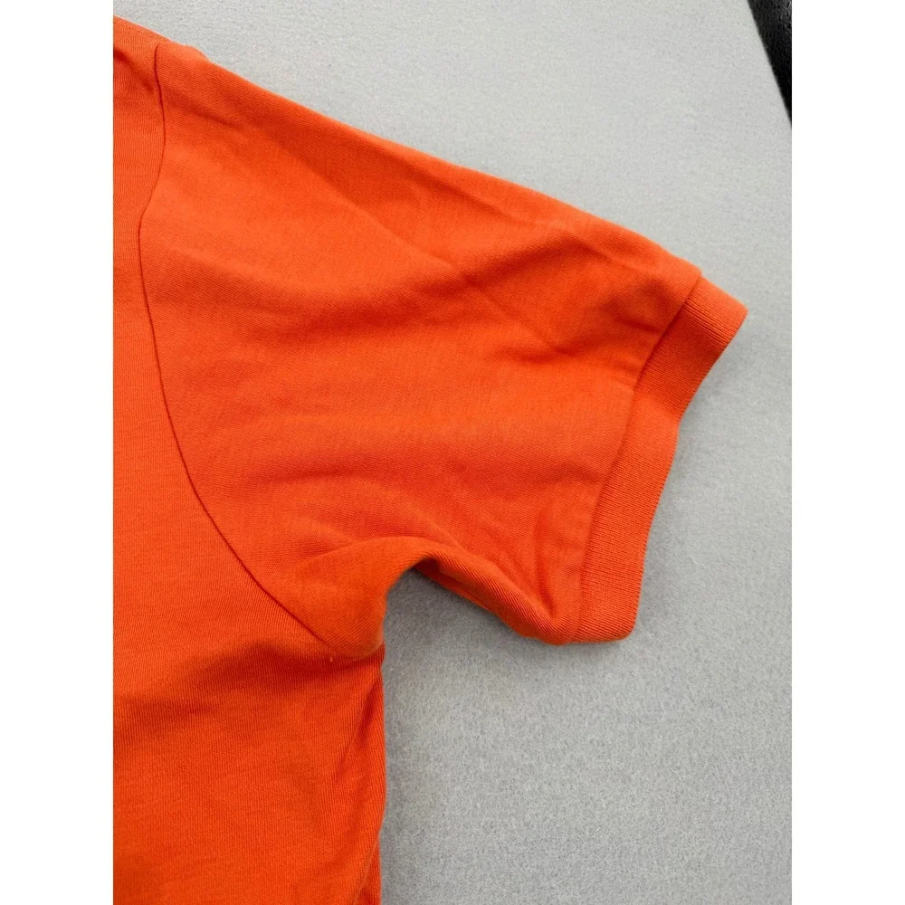 Polo Ralph Lauren Short Sleeve Soft Cotton Polo Mens L Orange Preppy Casual